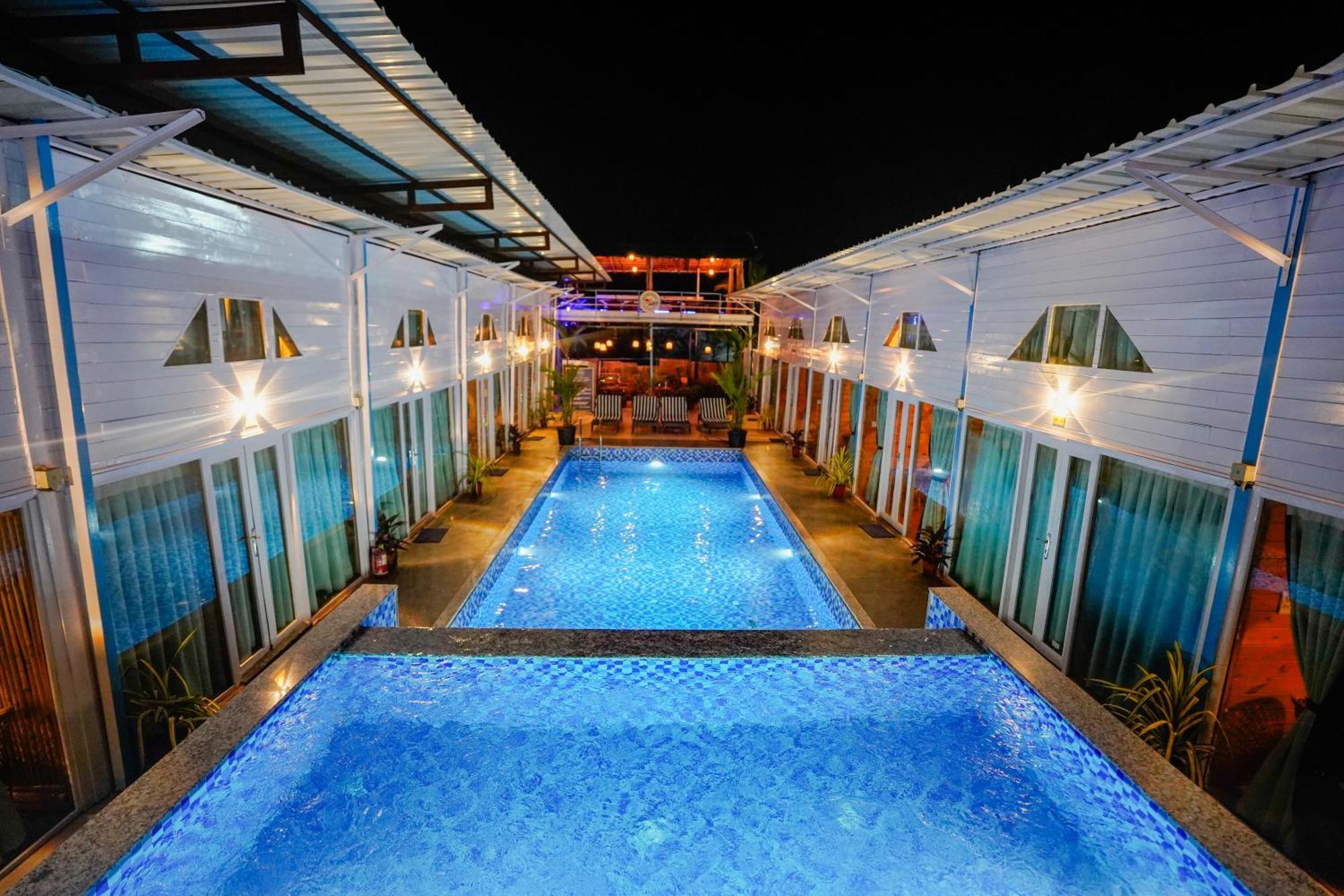 Bayview Cottage Pool アンジュナ エクステリア 写真