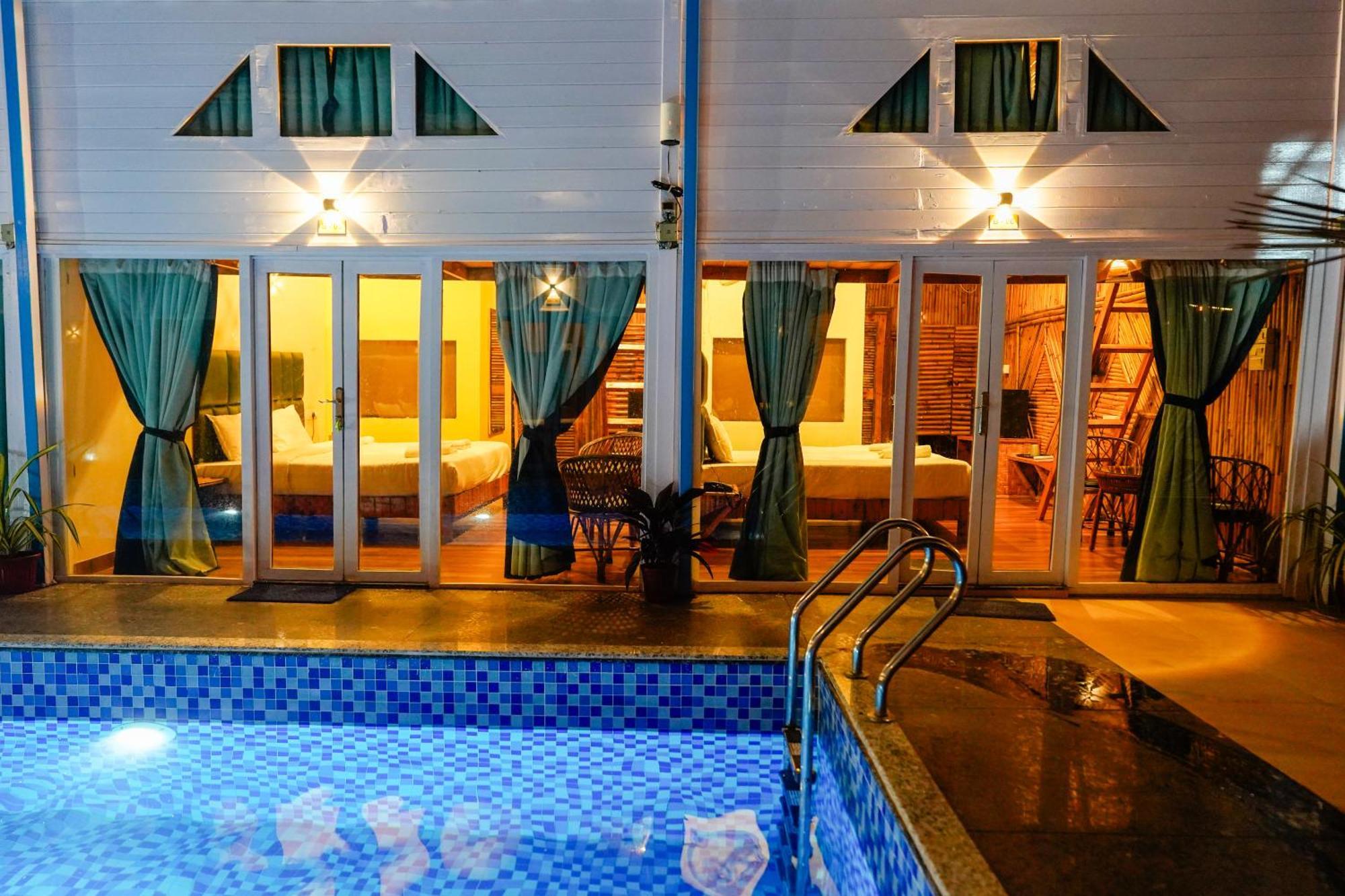 Bayview Cottage Pool アンジュナ エクステリア 写真